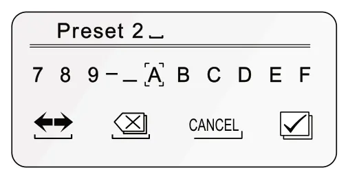 1.7 Naming Editor diagram: CANCEL