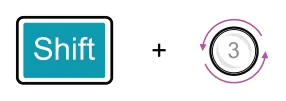 Sequencer - Secondary Follower diagram: + 3