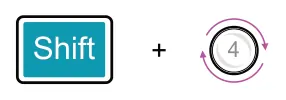 Sequencer - Secondary Follower diagram: + 4